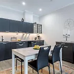 דירה Riverside Pearl - Modern Near Santa Claus Village, Sauna & Aurora View *