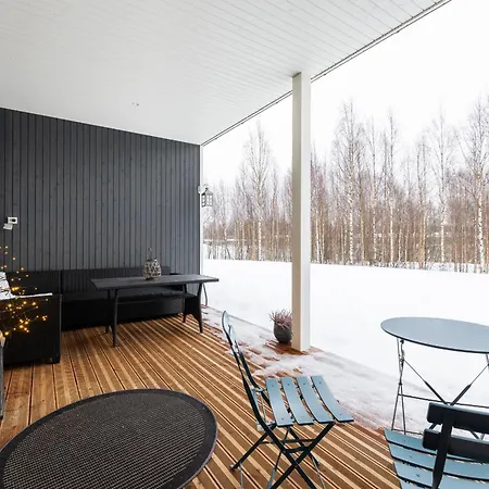 Riverside Pearl - Modern Near Santa Claus Village, Sauna & Aurora View