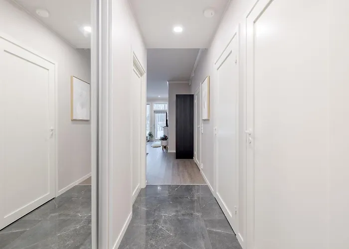 Riverside Pearl - Modern Near Santa Claus Village, Sauna & Aurora View Apartament Rovaniemi