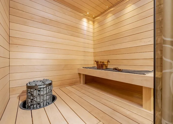 Apartament Riverside Pearl - Modern Near Santa Claus Village, Sauna & Aurora View Rovaniemi